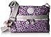 Angie Medium Printed Crossbody Bag Cross Body, OCEAN BREEZE PURPLE, One Size