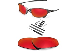 BLAZERBUCK Anti-salt Polarized Replacement Lenses & Sock Kit for Oakley Juliet Sunglass