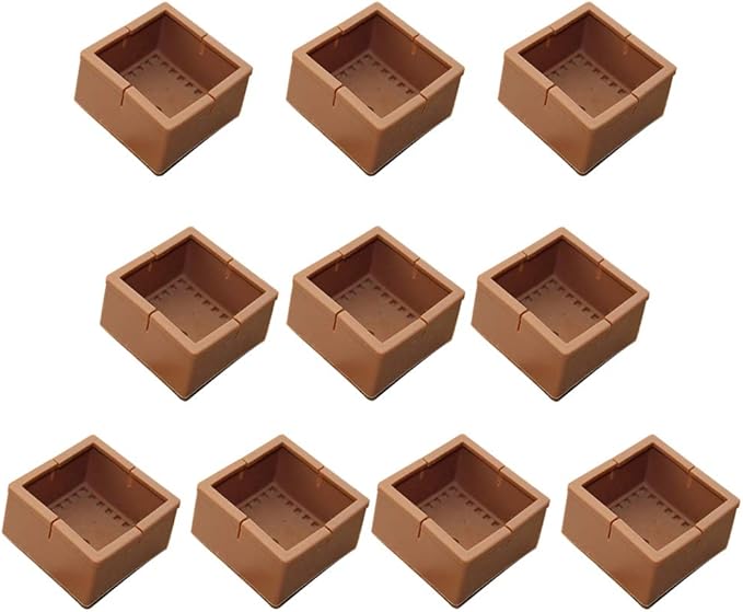 10pcs Silikon Stuhl Kappen Stuhlkappen Stuhlbeinkappen Bodenschützer