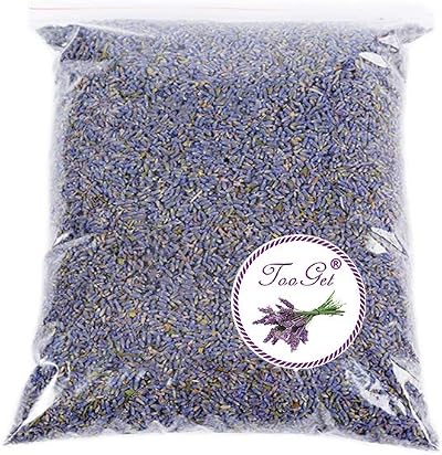 TooGet Fragrant Lavender Buds Dried Flowers Ultra Blue Grade 225g