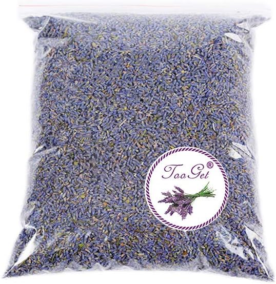 TooGet Fragrant Lavender Buds Dried Flowers Ultra Blue Grade 225g