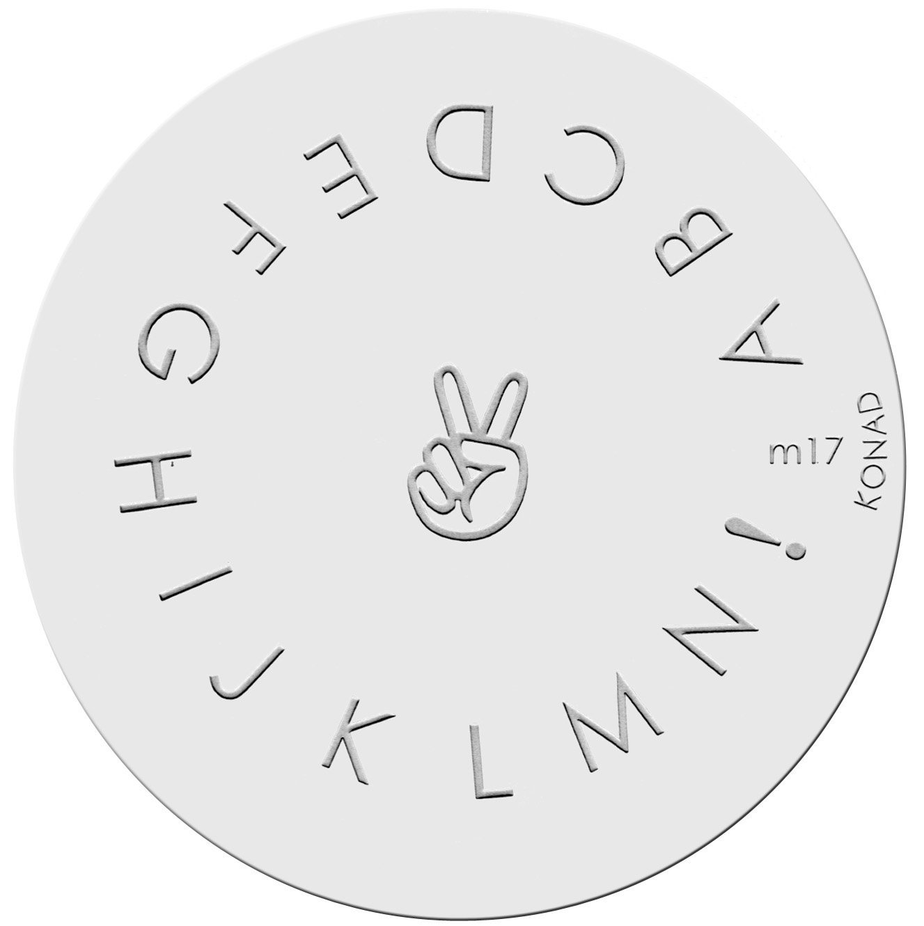 Konad Stamping Nail Art Image Plate M17