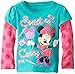 Disney Girls' Minnie Mouse Sweet As Candy Long-Sleeve T-Shirt