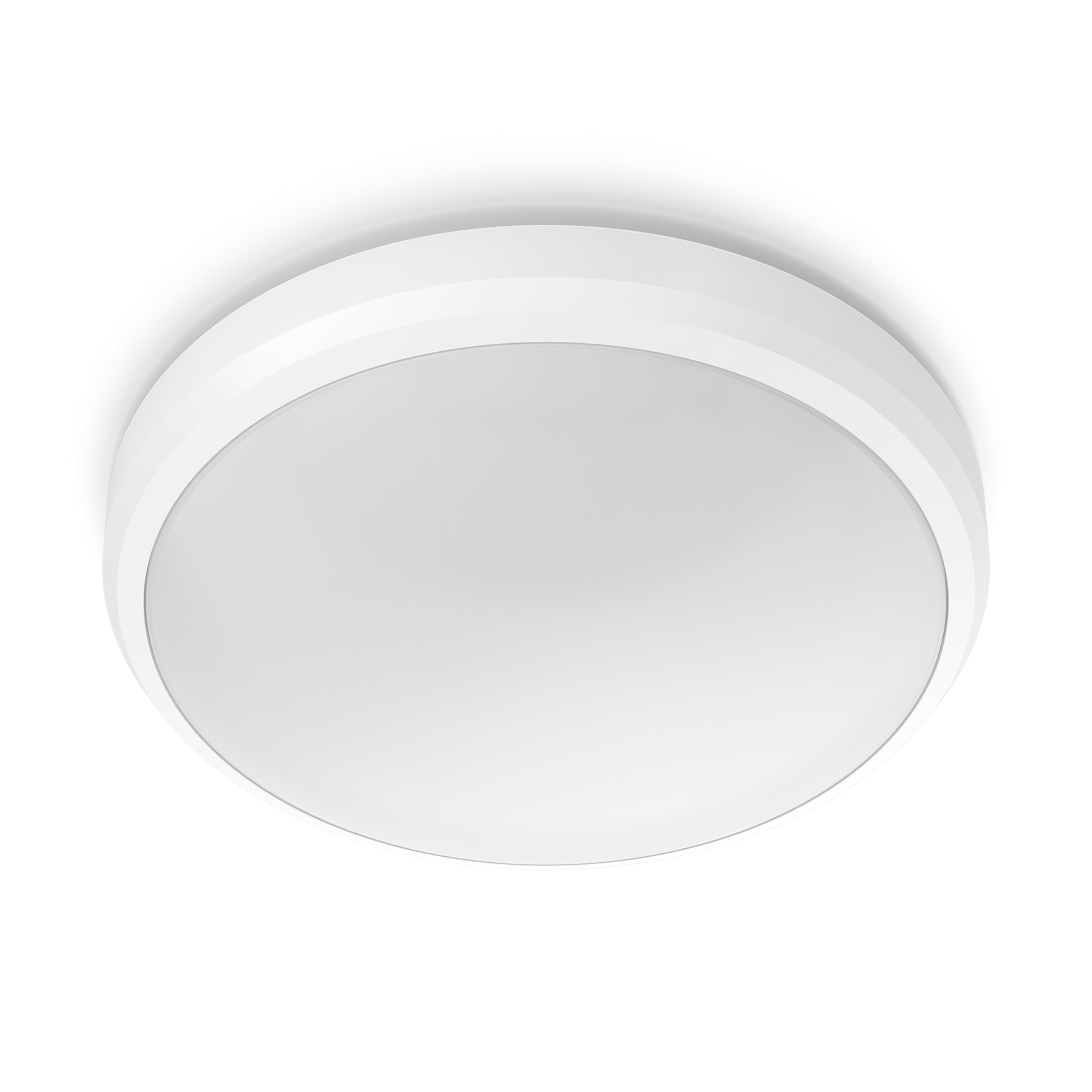 Philips LED Doris Outdoor Ceiling Light 6W [Cool White - White] Water Resistant IP54, For Garden, Patio and Terrace Lighting