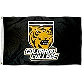 Colorado College Tigers Large Black 3x5 College Flag