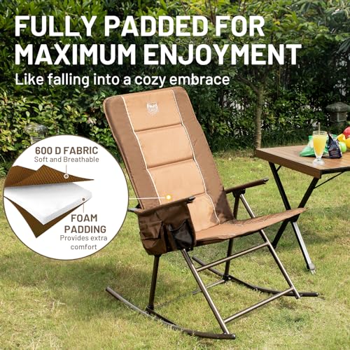 Amazon Timber Ridge Rocker Portable Rocking Chair TIMBER