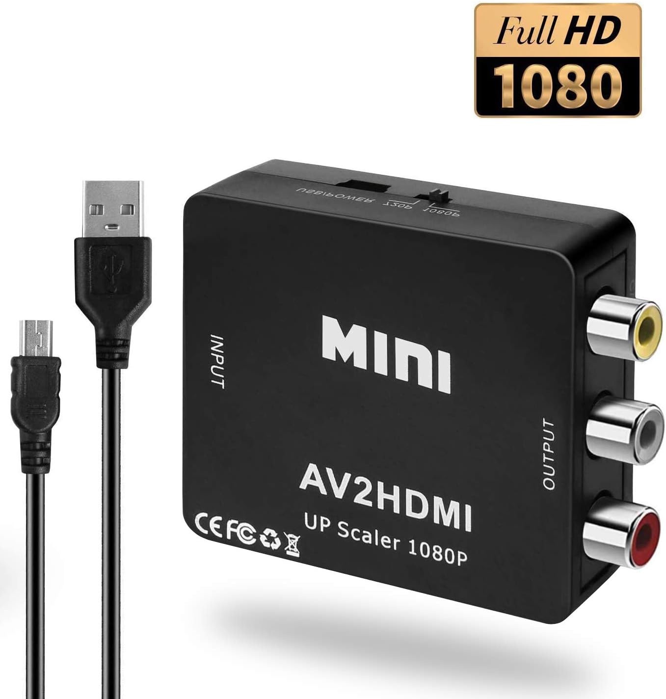 adattatore rca per wii