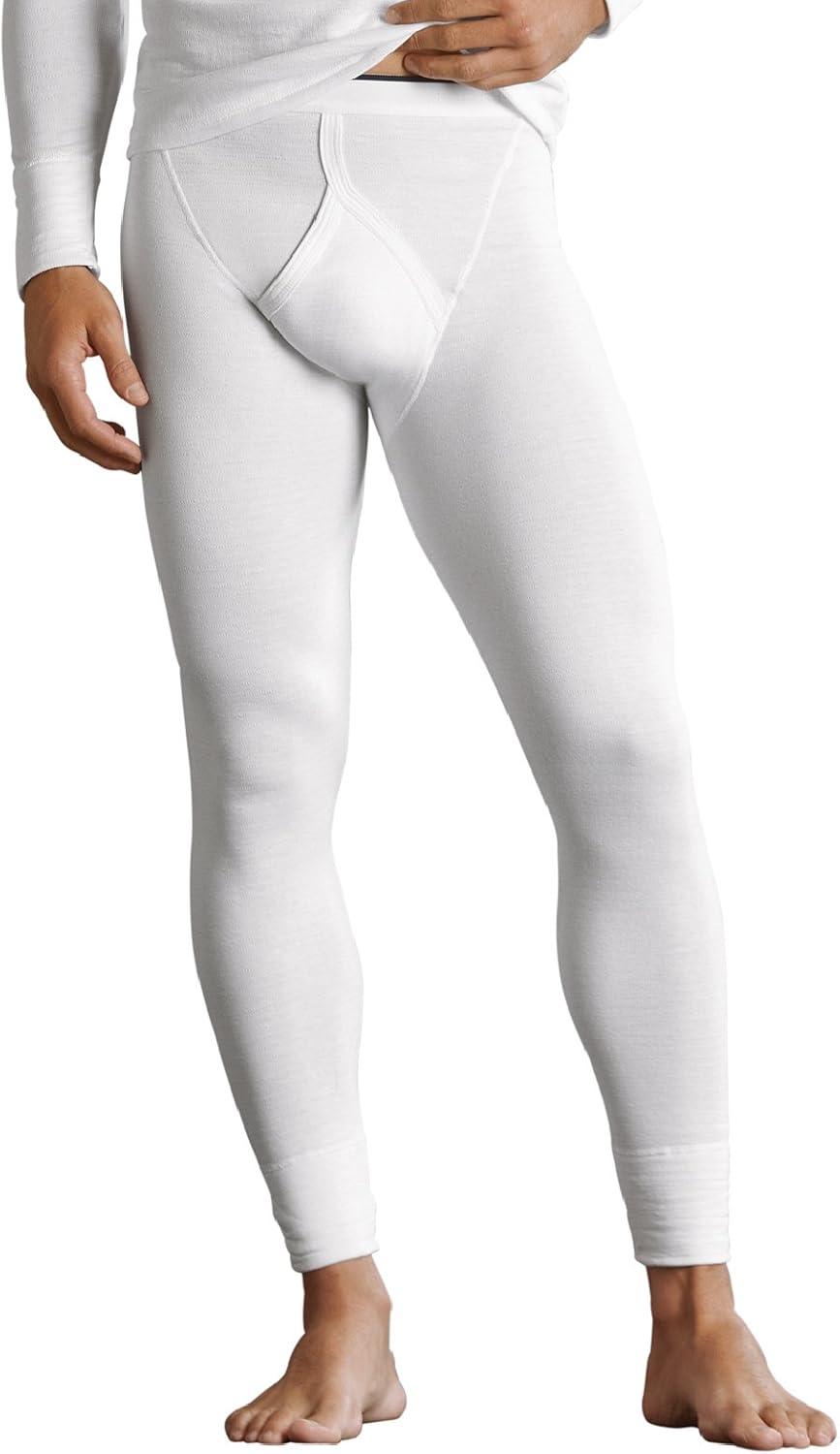Jockey Mens 1 Pair Thermal Long John in 2 Colours (Navy) 2XL Amazon.co