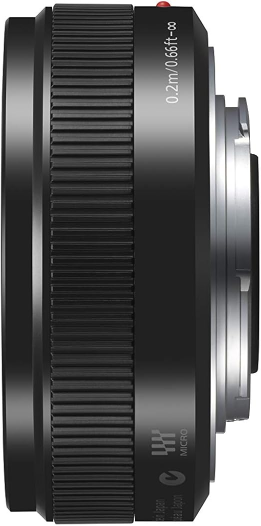 Amazon Com Panasonic Lumix G mm F1 7 Ii Asph Lens H H0ae K For Mirrorless Micro Four Thirds International Version No Warranty Electronics
