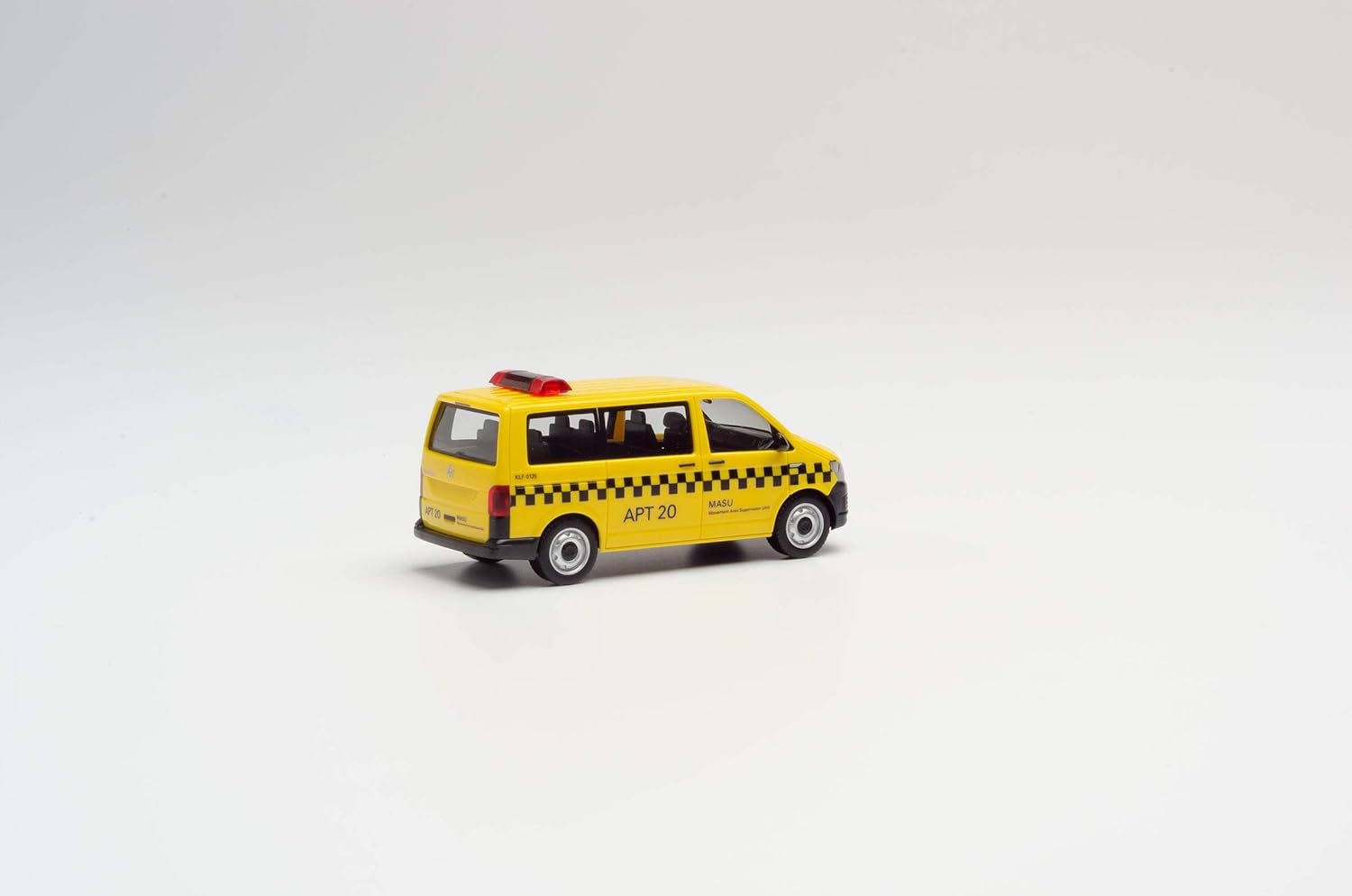 herpa Miniature bus VW T6 Fraport/MASU APT 20" for collecting handicrafts and as a gift - Image 3