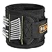 Magnetic Wristband, Fullife Super Strong Magnets for Holding Screws Drill Bits and Small Metal Tools Nails for Craft Men