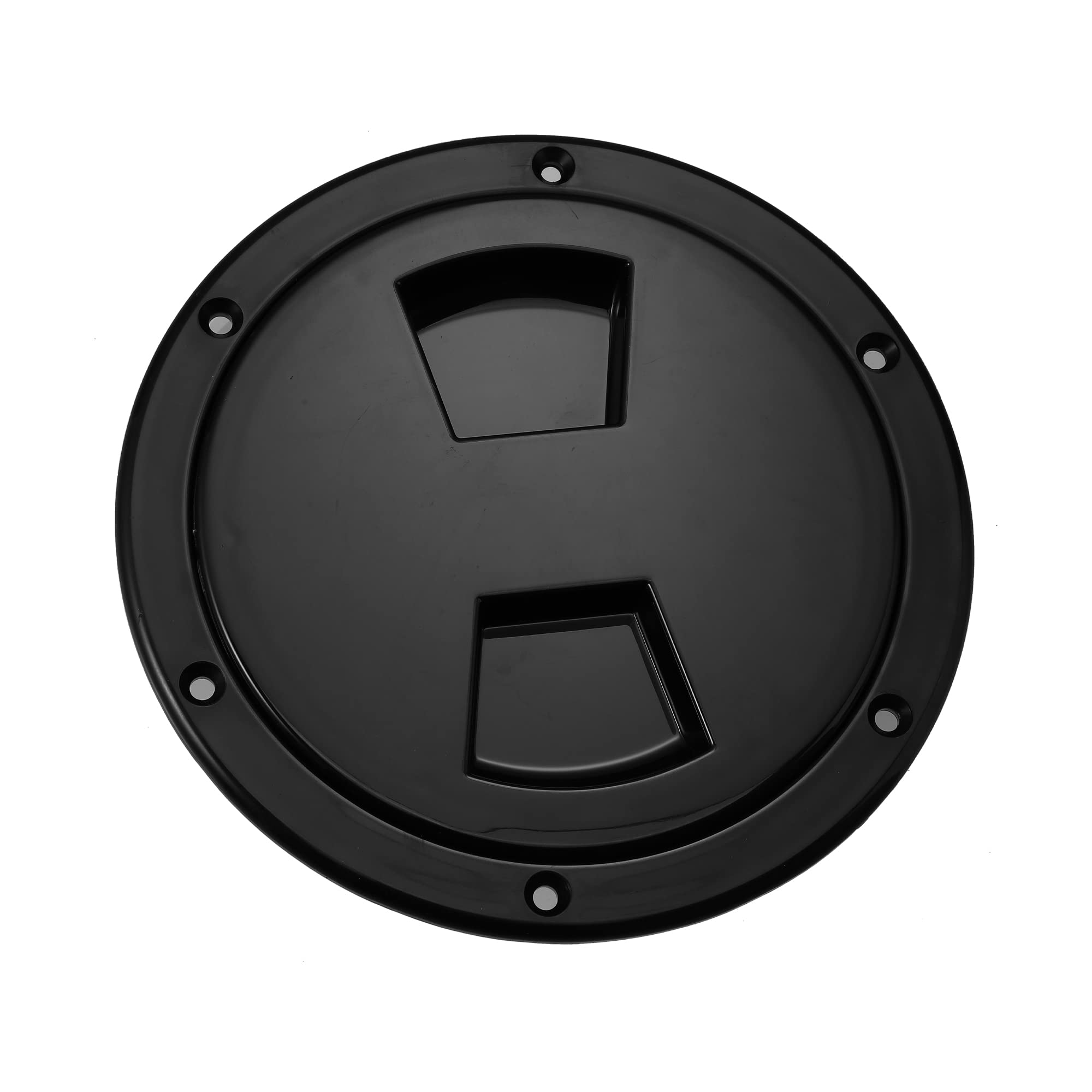 X AUTOHAUX 6" Boat Inspection Deck Plate Hatch Marine Hatch Deck Plate Black