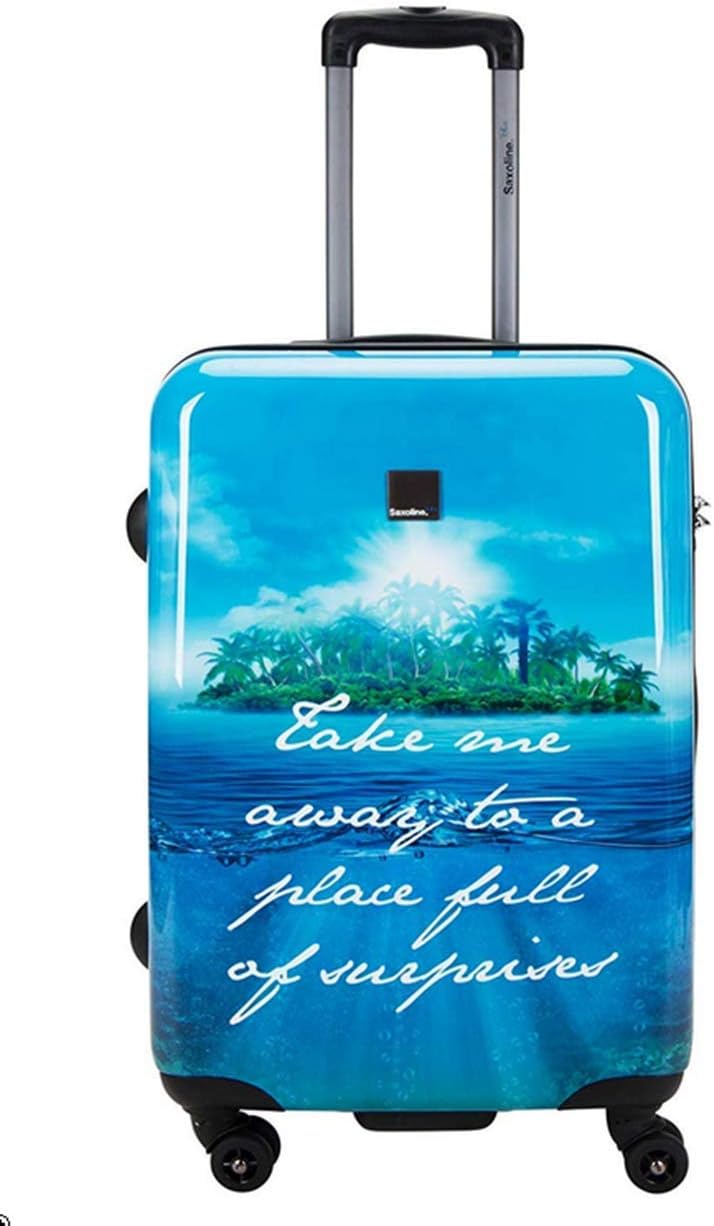 Reisekoffer Hartschale Koffer Trolley Saxoline Gr.M 67cm Motiv: Amazon
