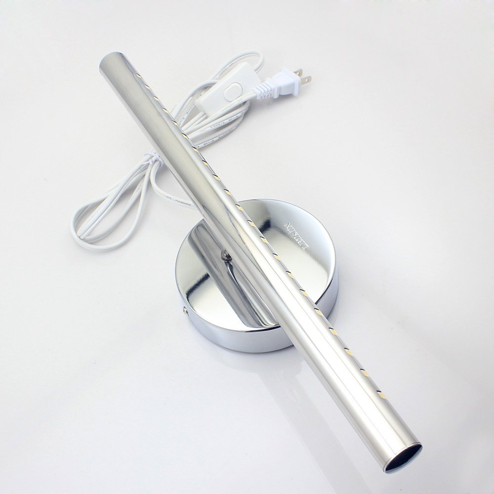 Including A Metal String Light Plug In Button Off 5050smd Letsun 5w Cool White Led Vanity Light Bathroom Light Make Up Wall Light Mirror Light Picture Front Lamp With Switch Allin Us Com