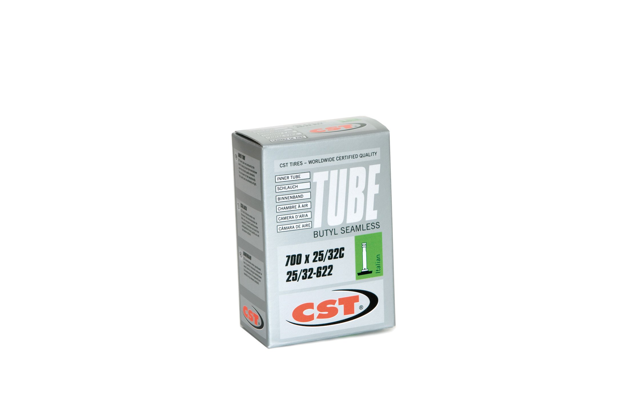 Cicli Bonin Unisex Adult Cst Camere Presta Tube - Black, One Size/48 mm