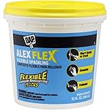 DAP INC 18743 Alex Flex Quart Spackling, 32.0 Fl Oz, White