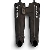 Therabody JetBoots Prime - Ultra-Portable, Wireless Compression Boots for Easy Leg Muscle Recovery - Calf, Leg & Thigh Compression Sleeve with Customizable Treatments (Regular)