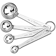 Cuisinart CTG-00-SMP Stainless Steel Measuring Spoons, Set of 4