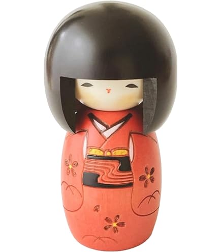 Amazon.com: Lucie Kaas Kokeshi Wooden Figurine - Audrey : Toys & Games