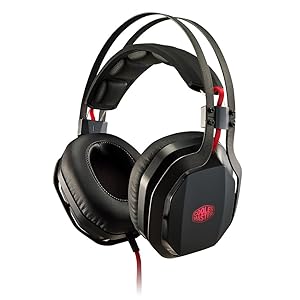 Cooler Master Pulse MH-750 Over-Ear Headset with Mic, Virtual 7.1 Channel Surround Sound with Exclusive Bass FX Technology