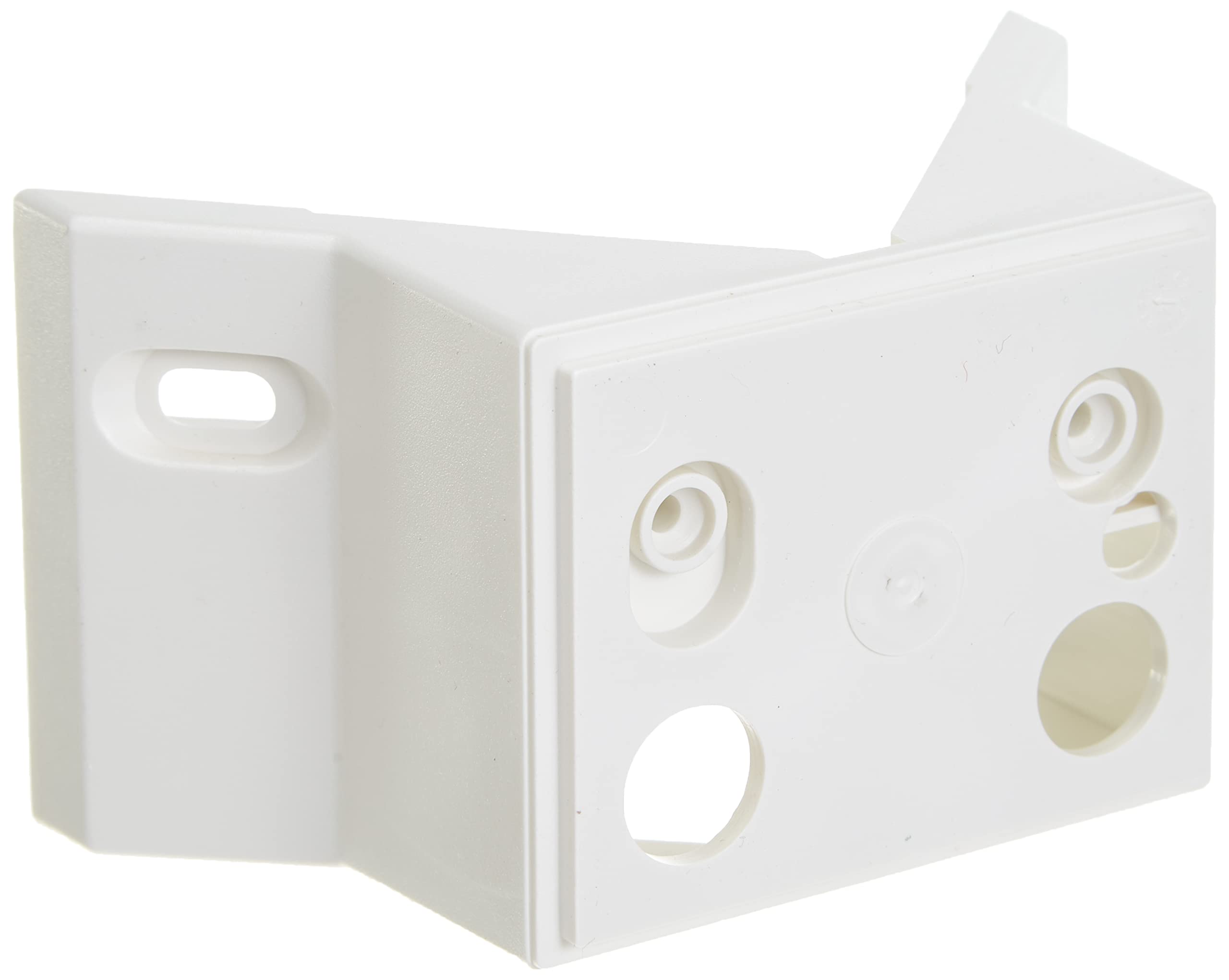 Steinel Corner wall mount 02 white, for Sensor switched floodlights LS 150 LED, HS 150 DUO, H 150, HS-FE 150, quick screw-mounting on external corners