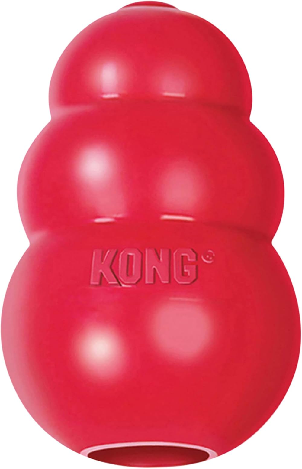 KONG Classic Stuffable Dog Toy Red Rubber For Large Dogs