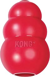KONG Classic Stuffable Dog Toy Red Rubber For Large Dogs