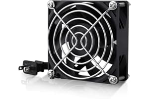 Wathai EC Axial Fan AC 110V 115V 120V 220V 240V Brushless Cooling Fan 80mm x 25mm for Desktop