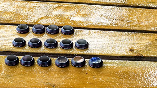 Freewell ND8/ND16/ND32/CPL/ND-8PL/ND16-PL Lens Filter 6 Pack compatible with DJI Mavic Pro/Platinum/Alpine White - Thumbnail 2