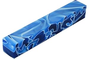 FLIGBLZ Penn State Industries WXLB1634 Lava Bright Classic Acrylic Pen Blank (Dark & Light Blue)