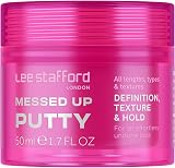 Lee Stafford Hair Styling Putty Messed Up Lightweight Pliable Shaping Wax 50ml view 1