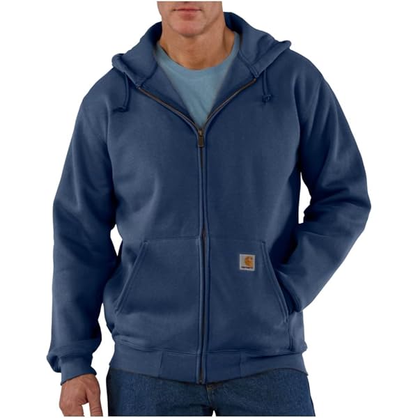 Sweat à Capuche Zippé Bleu Superman - Taille XL Homme - Vintage - Très Bon état