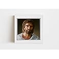 Akiane Kramarik Jesus 8x8 Double Matted Paper