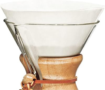 Chemex Bonded Filter Circle 100 Count Exclusive Packaging Bleached