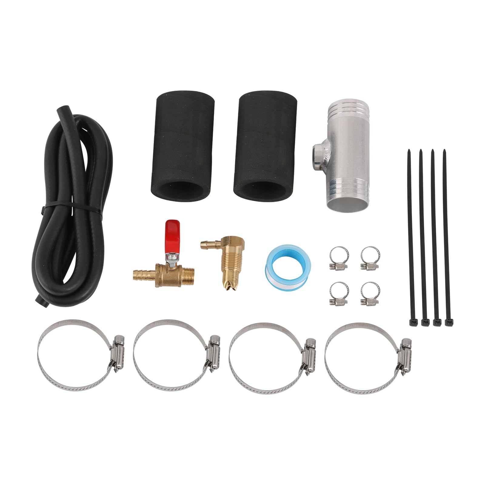 Photo 1 of Auxiliary Fuel Tank Install Kit Diesel Installation Kit Compatible With 2013-Currently Dodge Ram 1500 2500 3500, Gravity Fueled Auxiliary Fuel Tank With 1 3/4" Fill Line Replace# 11408
