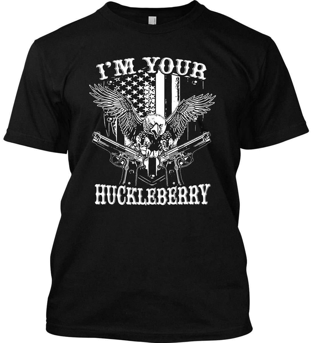 Sons Of Liberty I Am Your Huckleberry T Shirt Front Print Made In Usa