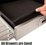 Seville Classics Ultra HD 4 Drawer Roller Cabinet 71cm Wide Commercial Quality view 6