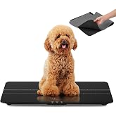 Bonvoisin Pet Scale 220lb x 0.02lb, Dog Scale for Medium Dogs with Rubber Mat 27.1&rdquo; x 12.9&rdquo;, Animal Scales for Weighing, Veterinary Scale with 3 Weight Units