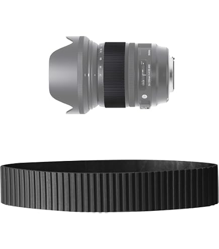 thumbnail image 2 of Genuine Zoom Rubber Ring Grip Repair For Nikon AF-S 24-70mm F/2.8 G ED Lens 2 of 6