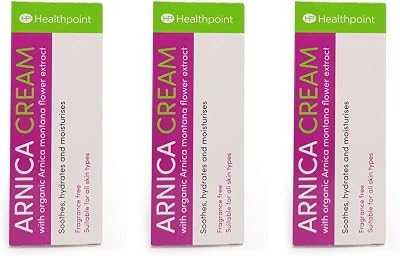 Healthpoint Arnica Cream With Organic Arnica Montana Flower Extract Almond Oil