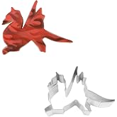 R&amp;M Dragon 4" Cookie Cutter &ndash; Fantasy Baking Tool for Cookies, Fondant &amp; Crafts​ - Stainless Steel