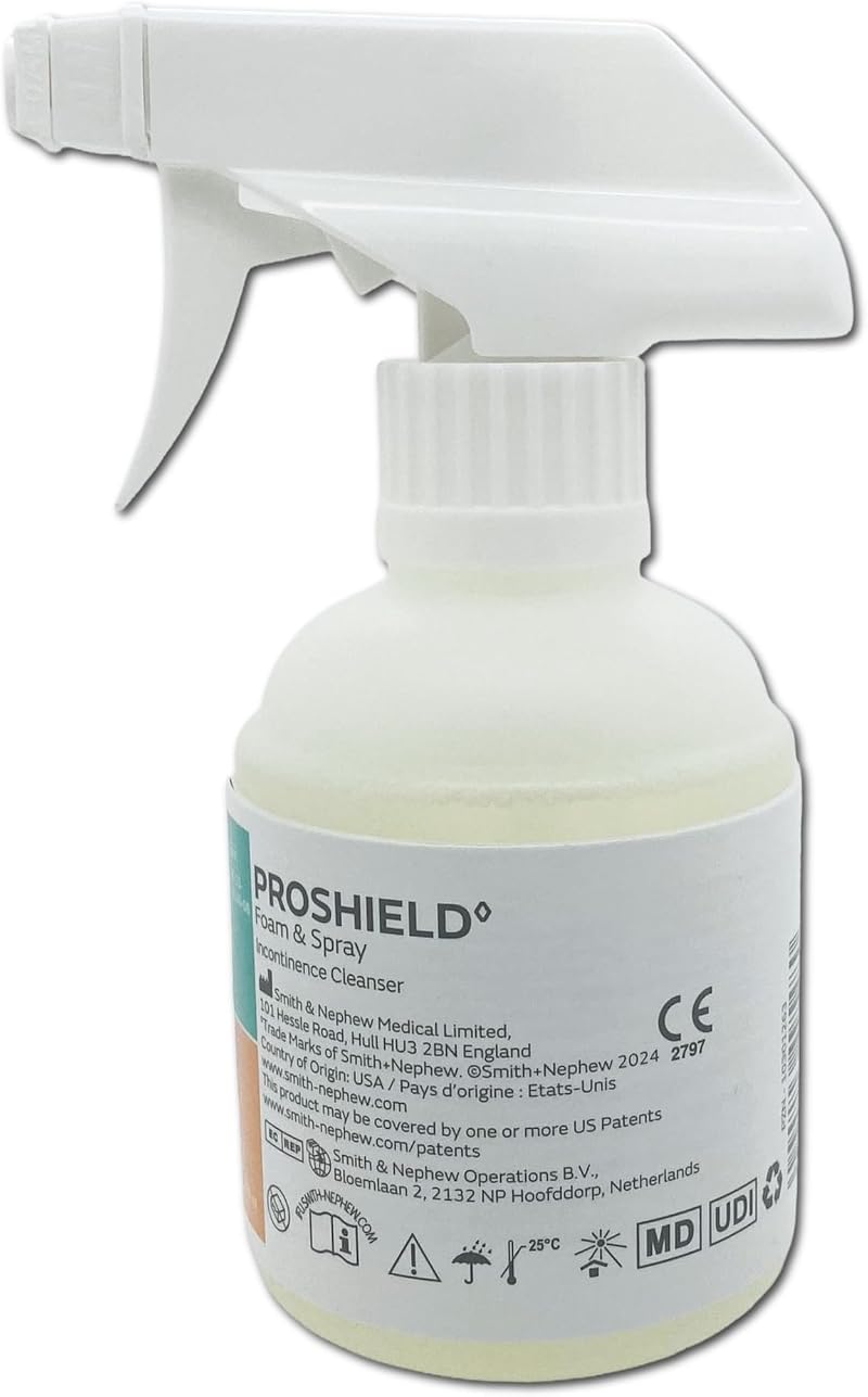 ZONBAR Proshield Foam Spray Cleanser 235ml Gentle Sensitive Skin Medical Care