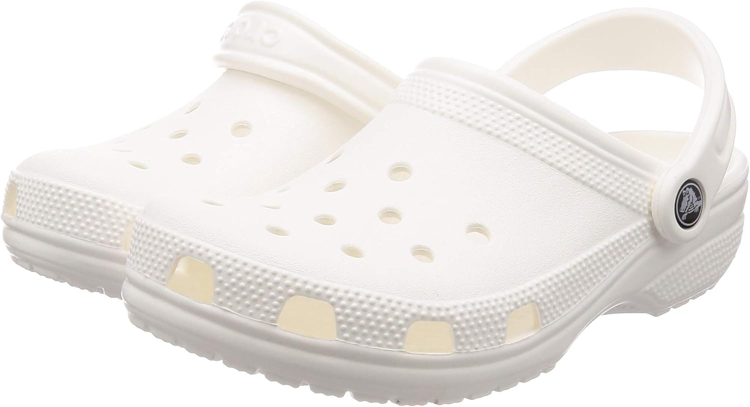 white crocs amazon