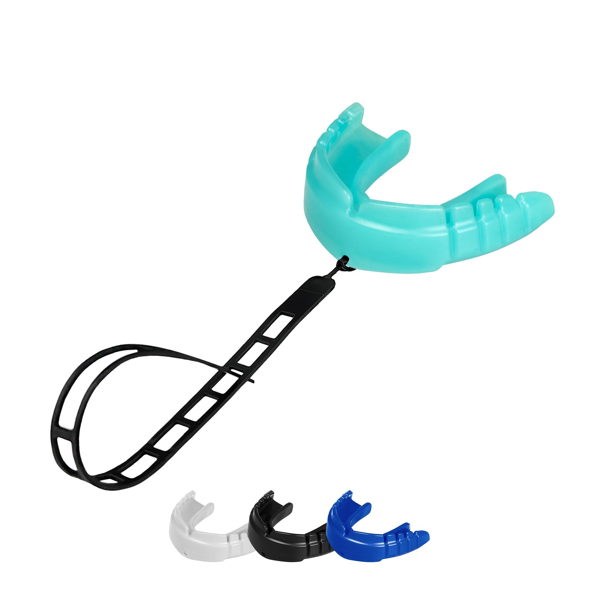 OPRO Snap-Fit Mouthguard for Braces Instant Fit – Gum Shield Adult (Age 10+) – OPRO Mouth Guard Boxing and MMA, Impact-Resistant Gum Shield Rugby and Hockey – Standard Protection with Dental Warranty