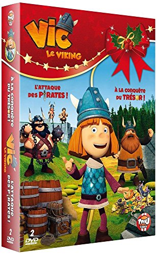 Vic le Viking - Coffret : À la conquête du trésor ! + À l'attaque des pirates ! - Pack