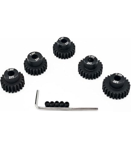 48P 5MM 34T Hardened Steel Pinion Gear