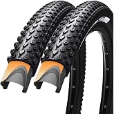26x2.10/27.5x2.10/29x2.10 inch Bike Tires Pair Mountain Bike Tires 60 TPI Foldable Kevlar High-Grade Made Bicycle Tires Light Weight Pack of 2