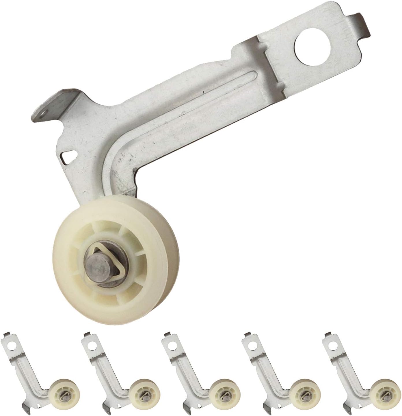 w10547292 Idler Pulley Wheel and Arm (5Pack) by PartsBroz