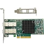ConnectX-4 25GbE/10GbE + 25G AOCケーブル　セット Amazon.com: Vogzone 25GbE NIC Card for Mellanox MCX4121A-ACAT