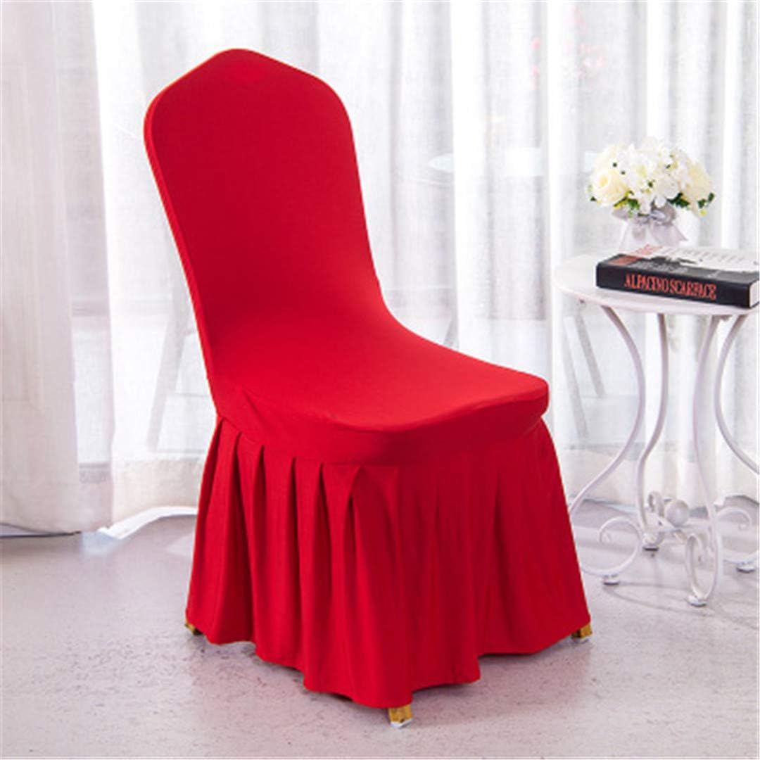 10 Housses Extensibles Pour Chaise De Mariage – Blanc – Spandex – Protection élégante